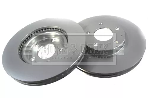 Borg and Beck Borg and Beck BBD5302 2x Front Vented Brake Discs For Mazda 6 Cx-5 297mm 