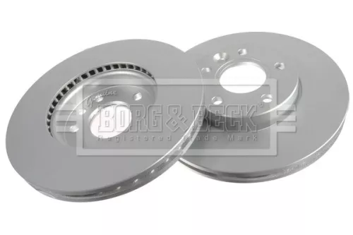 Borg and Beck Borg and Beck BBD5304 2x Front Front Left Front Right Vented Brake Discs For Volvo V40 278mm 