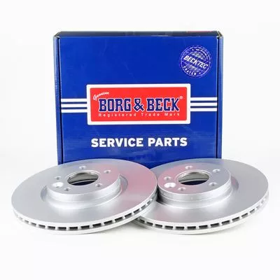 2x Front Vented Brake Discs Fits Ford Volvo Focus V40 300mm
