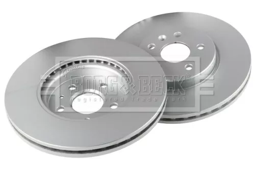 Borg and Beck Borg and Beck BBD5314 2x Front Vented Brake Discs For Chevrolet Opel Vauxhall Astra Mokka / Mokka X Tr 