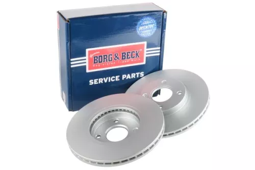 2x Front Vented Brake Discs Fits Ford B-max Fiesta Tourneo Courier Transit Couri