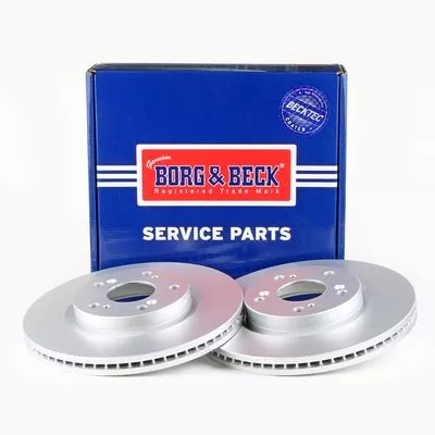 2x Front Vented Brake Discs For Honda Civic 293mm