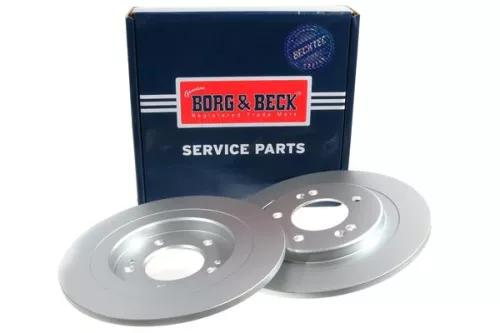 2x Rear Solid Brake Discs Fits Hyundai Kia Cee'd I30 Pro Cee'd 284mm