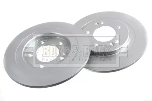 Borg and Beck Borg and Beck BBD5327 2x Rear Solid Brake Discs For Hyundai Kia Cee'd I30 Pro Cee'd 284mm 