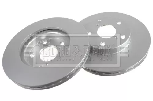 Borg and Beck Borg and Beck BBD5330 2x Front Vented Brake Discs For Toyota Auris Corolla 277mm 