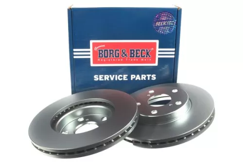 2x Front Vented Brake Discs For Toyota Auris Corolla 277mm