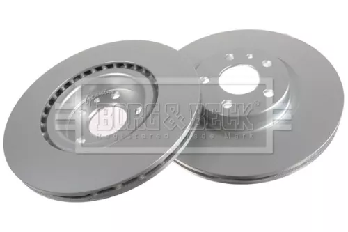 Borg and Beck Borg and Beck BBD5340 2x Front Vented Brake Discs For Alfa Romeo Fiat 500l Panda Rz Sz 284mm 