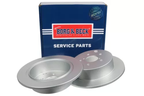 2x Rear Solid Brake Discs Fits Subaru Impreza Xv 274mm