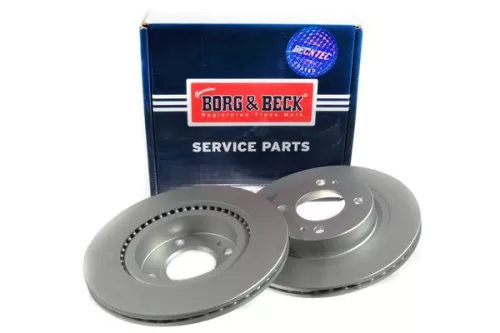 Borg and Beck Borg and Beck BBD5359 2x Front Vented Brake Discs For Mitsubishi Mirage / Space Star 251mm 