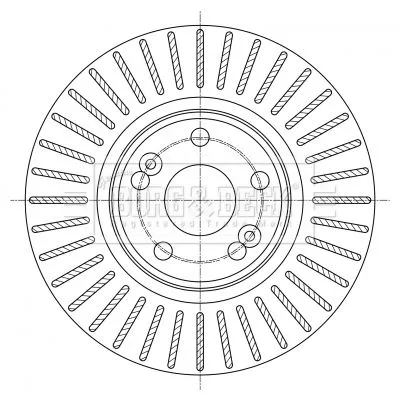 2x Front Vented Brake Discs For Renault Scénic 300mm