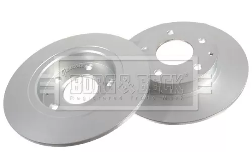 Borg and Beck Borg and Beck BBD5382 2x Rear Solid Brake Discs For Mazda 3 Cx-3 Cx-30 265mm 