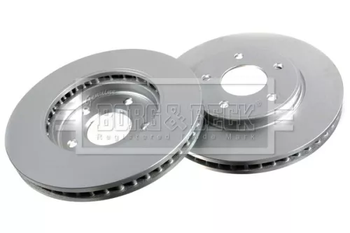 Borg and Beck Borg and Beck BBD5384 2x Front Vented Brake Discs For Nissan Leaf Nv200 Nv200 / Evalia 283mm 