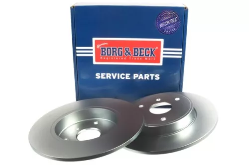 2x Front Solid Brake Discs For Smart Fortwo 280mm