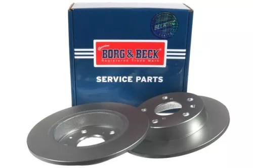 2x Rear Solid Brake Discs For Suzuki S-cross Swift Sx4 S-cross Vitara 259mm