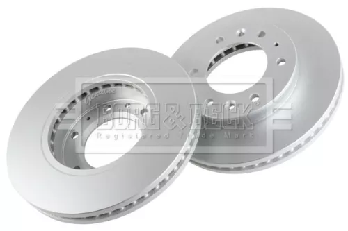 Borg and Beck Borg and Beck BBD5403 2x Front Vented Brake Discs For Ford Ranger 302mm 