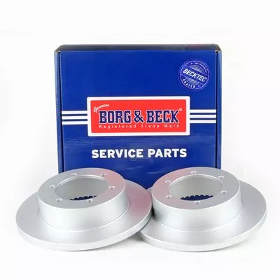 2x Rear Solid Brake Discs Fits Nissan Cabstar Nt400 Cabstar 280mm