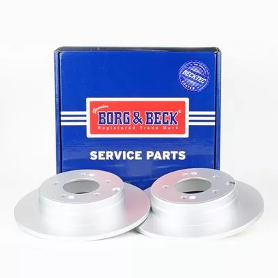 Borg and Beck Borg and Beck BBD5417 2x Rear Solid Brake Discs For Hyundai Kia Grandeur Ix35 Optima 284mm 