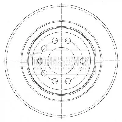 2x Rear Vented Brake Discs For Ferrari Saab 458 9-3x 292mm