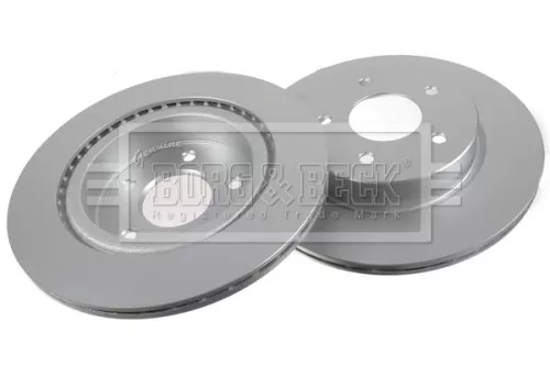 Borg and Beck Borg and Beck BBD5424 2x Rear Vented Brake Discs For Nissan Renault Austral Espace Koleos Leaf X-trail 