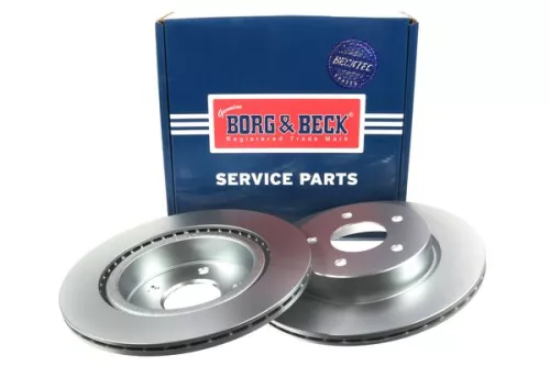 2x Rear Vented Brake Discs For Nissan Renault Austral Espace Koleos Leaf X-trail