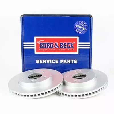 Borg and Beck Borg and Beck BBD5431 2x Front Vented Brake Discs For Mitsubishi L200 / Triton 270mm 