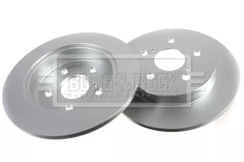 Borg and Beck Borg and Beck BBD5433 2x Rear Solid Brake Discs For Lexus Toyota C-hr Camry Corolla Cross Es Nx Prius  