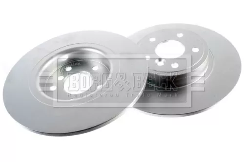 Borg and Beck Borg and Beck BBD5434 2x Rear Solid Brake Discs For Jaguar Xe Xf 300mm 