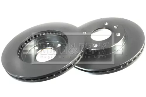 Borg and Beck Borg and Beck BBD5456 2x Front Vented Brake Discs For Opel Vauxhall Karl Viva 236mm 