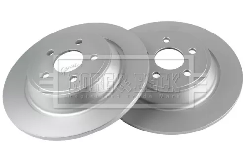 Borg and Beck Borg and Beck BBD5458 2x Rear Solid Brake Discs For Ford Ford Usa Edge Galaxy Kuga S-max 316mm 