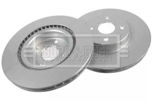 Borg and Beck Borg and Beck BBD5460 2x Front Vented Brake Discs For Toyota Yaris 280mm 