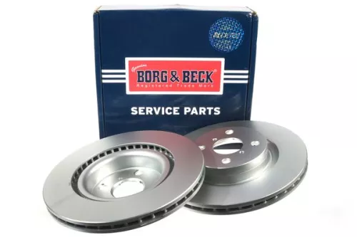 2x Front Vented Brake Discs Fits Toyota Yaris 280mm