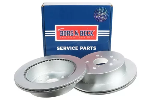 2x Rear Vented Brake Discs For Lexus Is 290mm