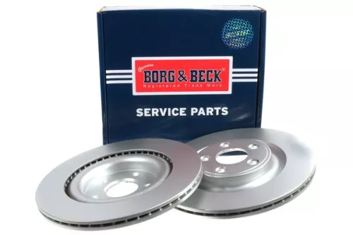 Borg and Beck Borg and Beck BBD5472 2x Rear Vented Brake Discs For Jaguar F-type Xj 325mm 
