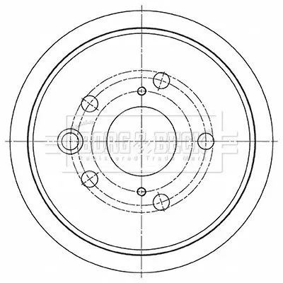 2x Rear Solid Brake Discs For Lexus Is 291mm