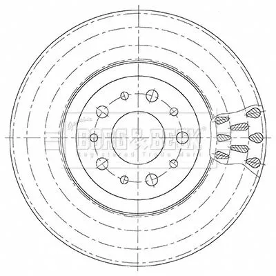 2x Front Vented Brake Discs For Alfa Romeo Fiat Opel 164 Combo Rz Sz Tipo 284mm