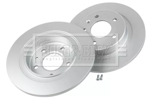 Borg and Beck Borg and Beck BBD5501 2x Rear Solid Brake Discs For Opel Vauxhall Insignia 288mm 