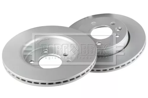 Borg and Beck Borg and Beck BBD5509 2x Rear Vented Brake Discs For Man Vw Amarok Crafter Grand California Tge 300mm 