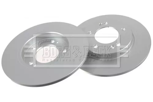 Borg and Beck Borg and Beck BBD5512 2x Rear Solid Brake Discs For Hyundai Kia Ceed I30 Proceed Xceed 272mm 