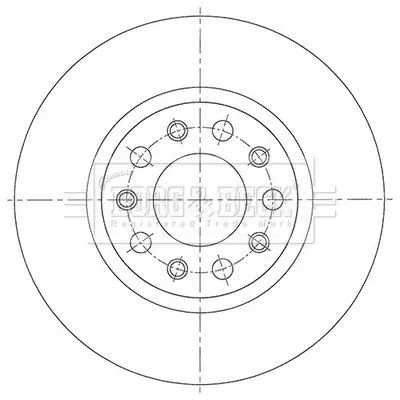 2x Rear Solid Brake Discs For Jeep Cherokee 278mm