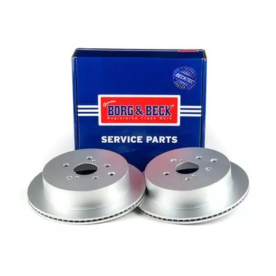 2x Rear Vented Brake Discs For Lexus Rx 309mm