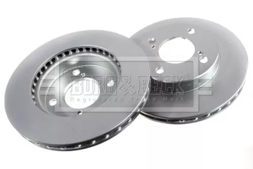Borg and Beck Borg and Beck BBD5542 2x Front Vented Brake Discs For Suzuki Ignis 231mm 