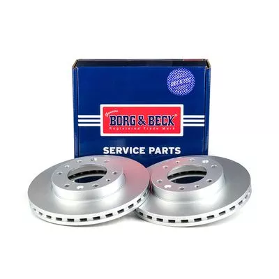 2x Front Vented Brake Discs For Hyundai H350 299mm