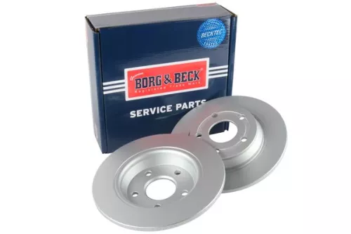 Borg and Beck Borg and Beck BBD5548 2x Rear Solid Brake Discs For Ford Focus 271mm 