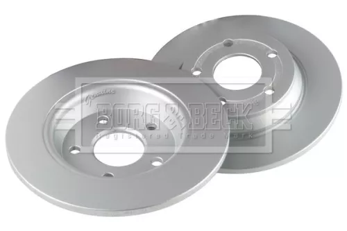 Borg and Beck Borg and Beck BBD5548 2x Rear Solid Brake Discs For Ford Focus 271mm 