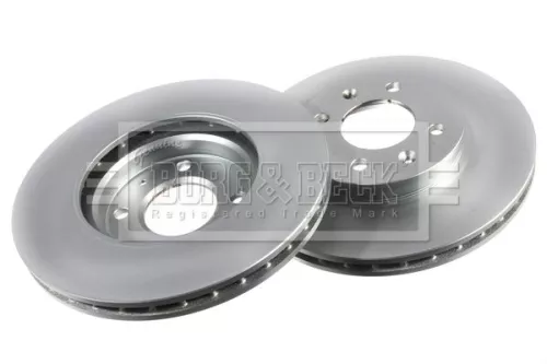 Borg and Beck Borg and Beck BBD5549 2x Front Vented Brake Discs For Hyundai Kia Accent I20 I20 Active Rio Solaris 25 