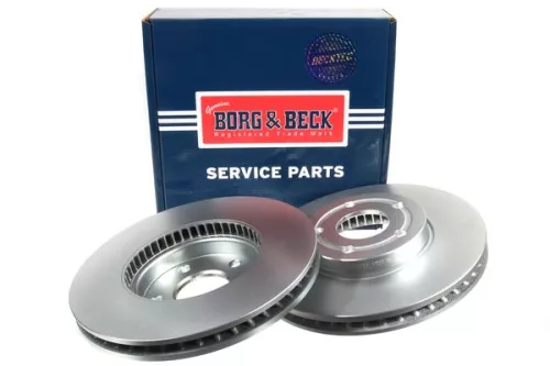 2x Front Vented Brake Discs For Ford Focus 282mm