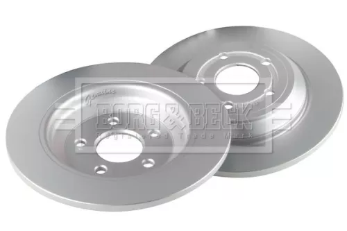 Borg and Beck Borg and Beck BBD5553 2x Rear Solid Brake Discs For Ford Focus Kuga 302mm 
