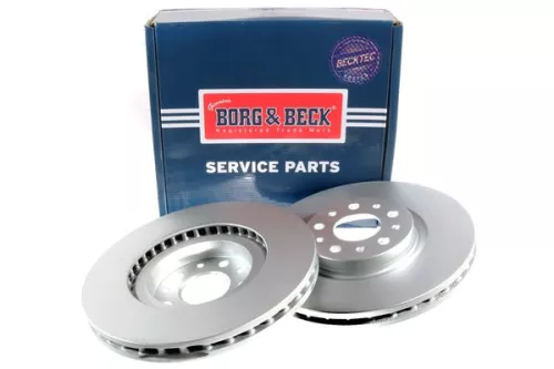 2x Front Vented Brake Discs For Fiat Tipo 281mm