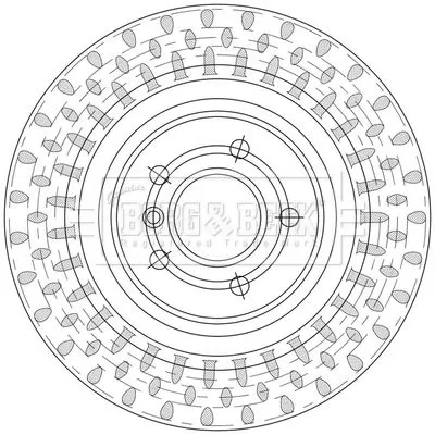 Borg and Beck Borg and Beck BBD5558 2x Rear Vented Brake Discs For Mercedes Gle M-class 330mm 