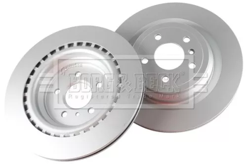 Borg and Beck Borg and Beck BBD5558 2x Rear Vented Brake Discs For Mercedes Gle M-class 330mm 